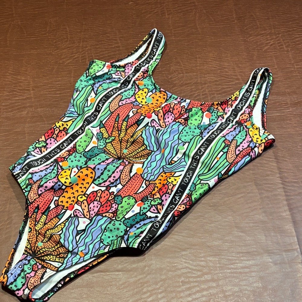 familysta Colorful Patterned Swimsuit